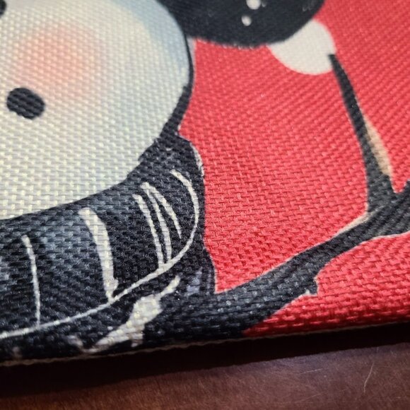 Christmas Pillow Cover Snowman Decor Xmas Holiday Decorative Accent Throw Case - Picture 6 of 10